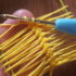 Hairpin lace postup na háčkovanie